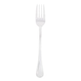 Flatware Elegance 7"  Silver Stainless Steel Dessert Fork 18/10 (Set of 12)